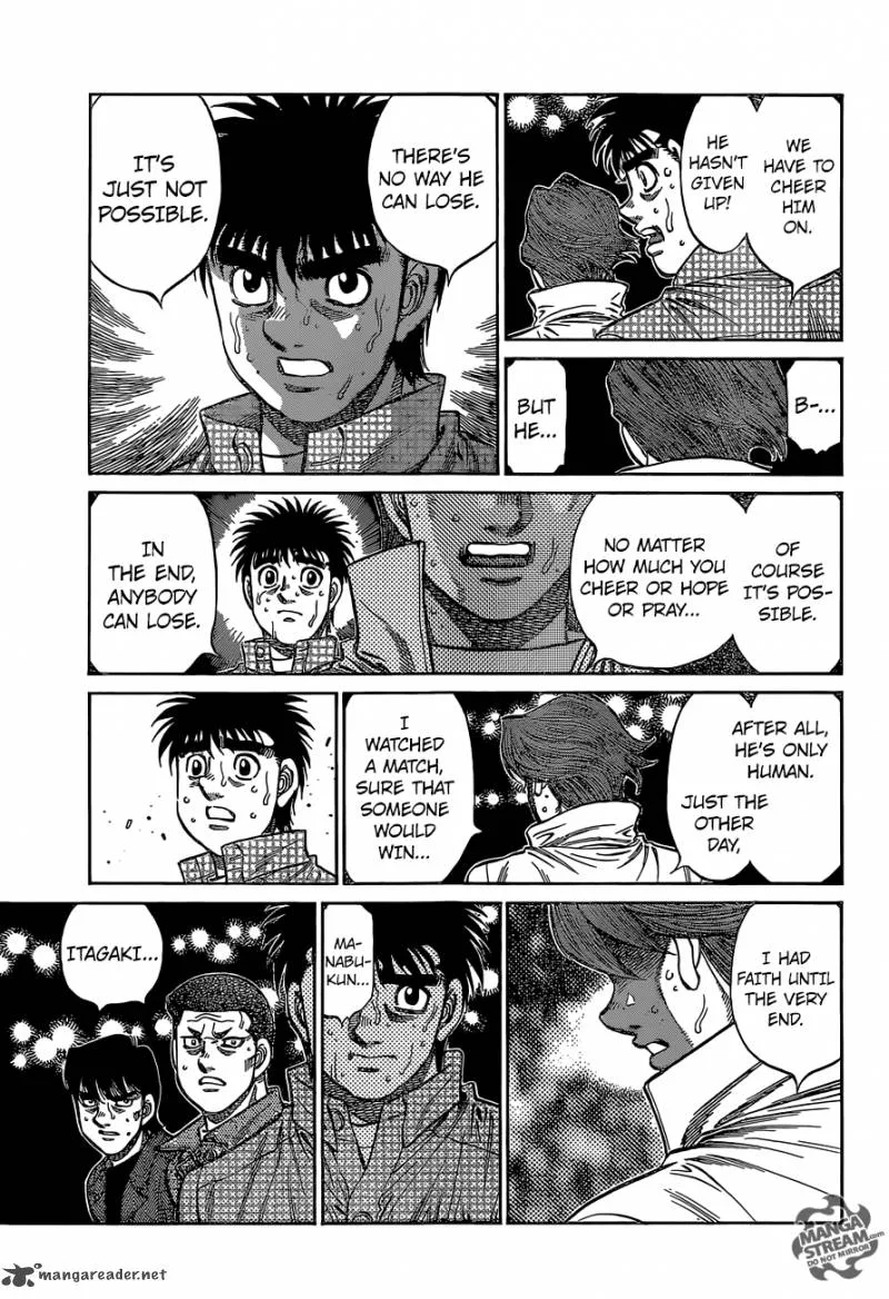 Hajime no Ippo Chapter 1116 page 7