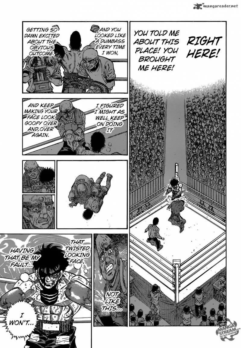 Hajime no Ippo Chapter 1117 page 3