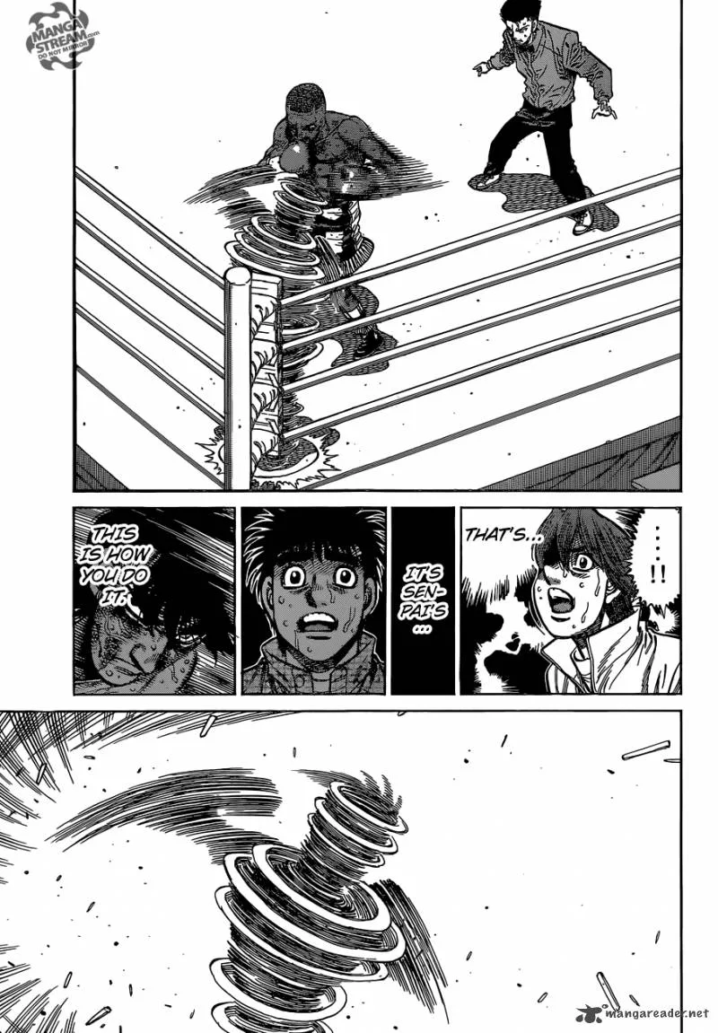 Hajime no Ippo Chapter 1119 page 3