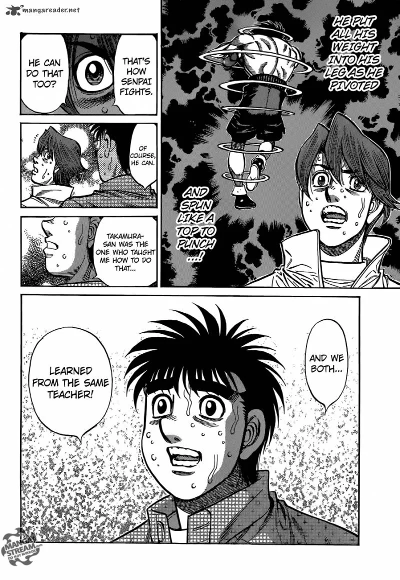Hajime no Ippo Chapter 1119 page 6
