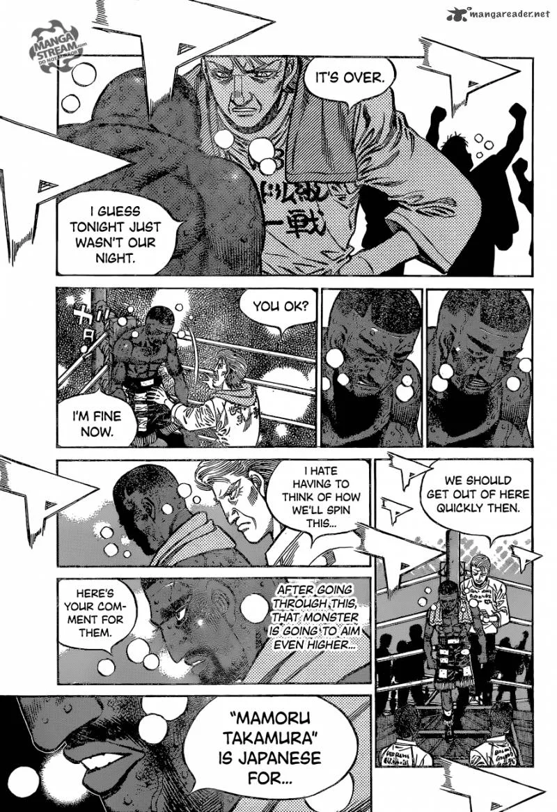 Hajime no Ippo Chapter 1121 page 4