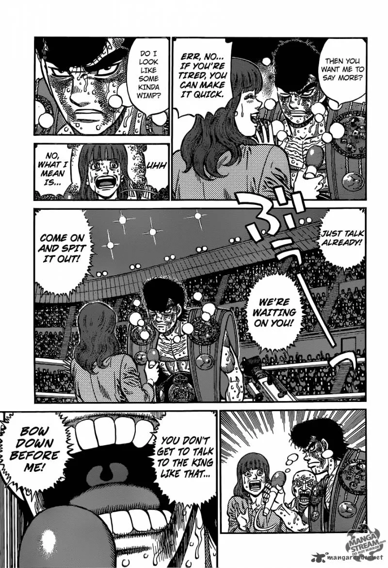 Hajime no Ippo Chapter 1121 page 8