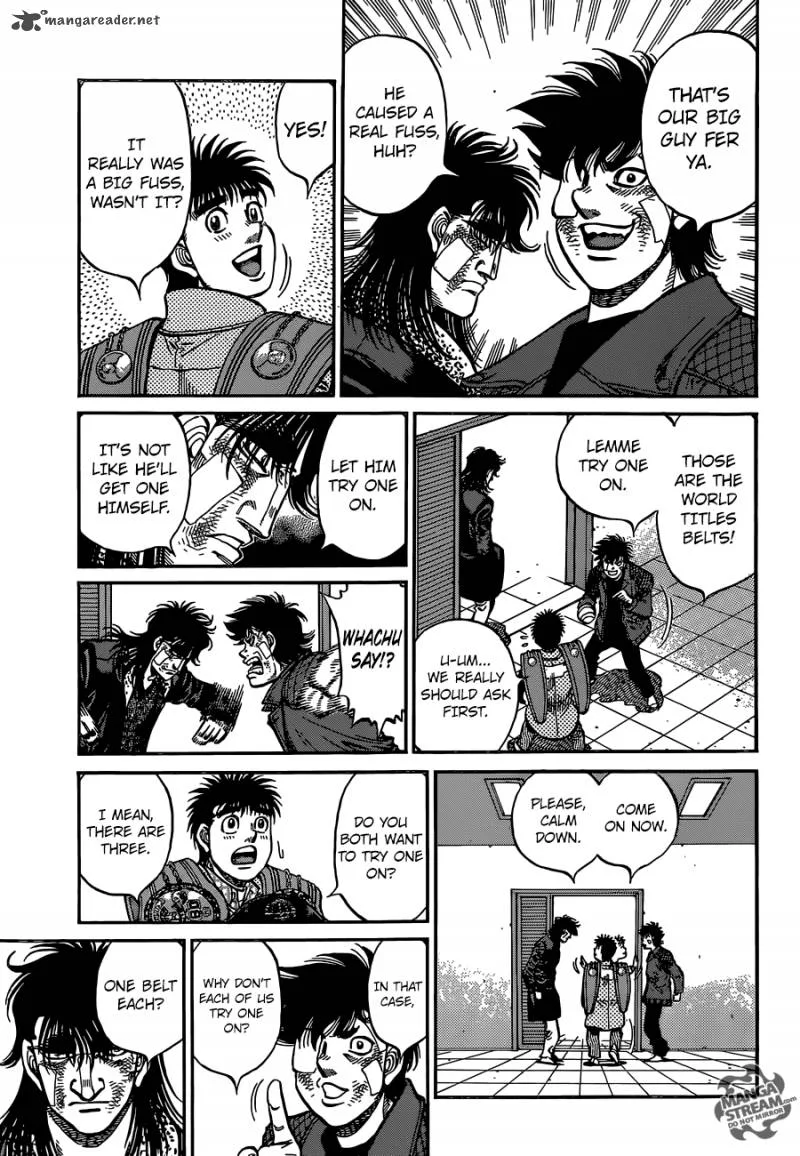 Hajime no Ippo Chapter 1121 page 14