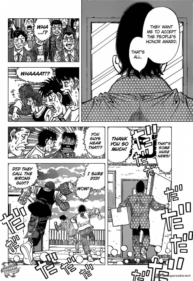 Hajime no Ippo Chapter 1122 page 6