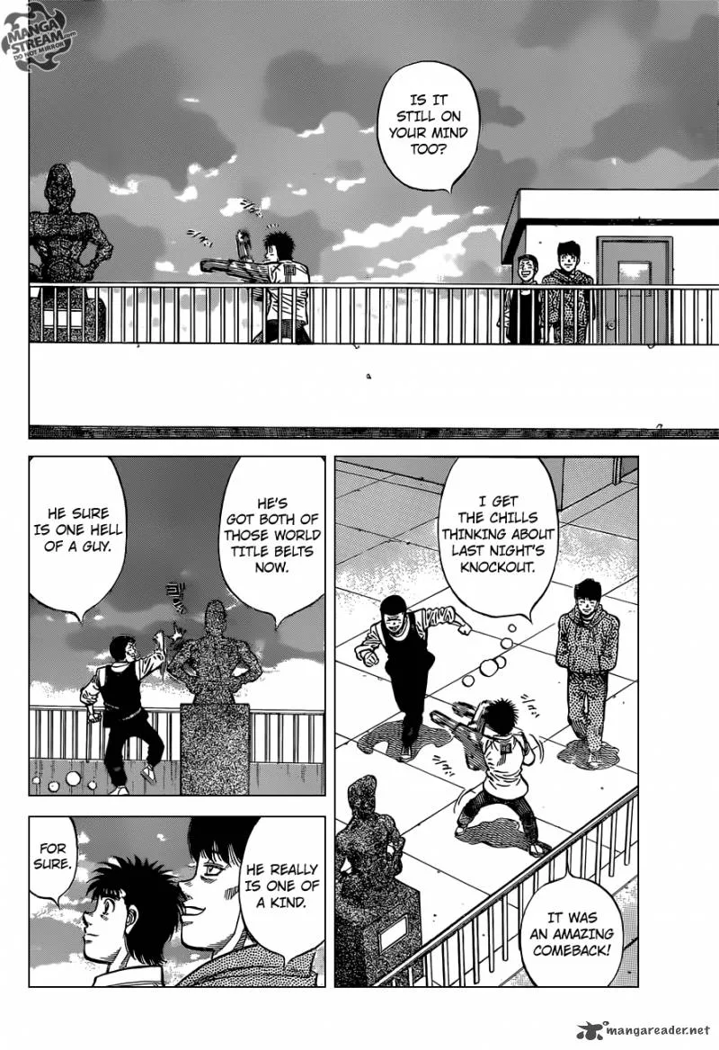 Hajime no Ippo Chapter 1122 page 2