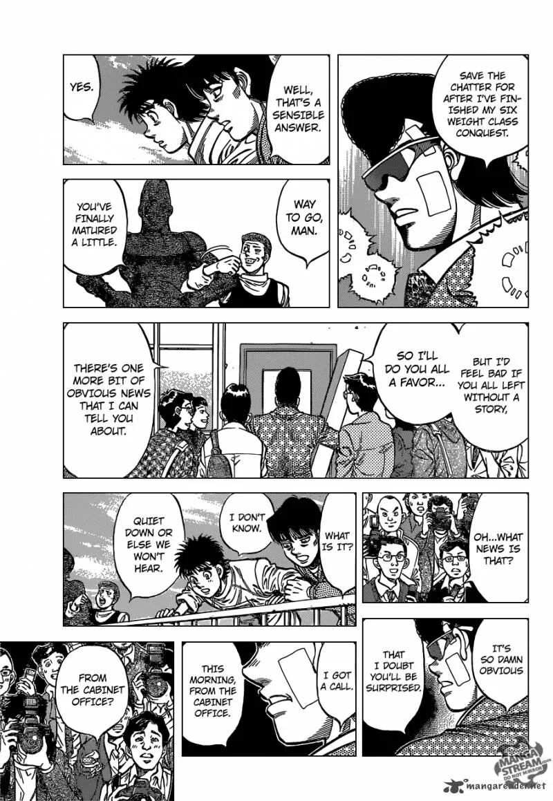 Hajime no Ippo Chapter 1122 page 5