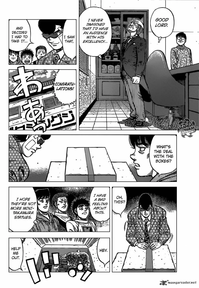 Hajime no Ippo Chapter 1122 page 8