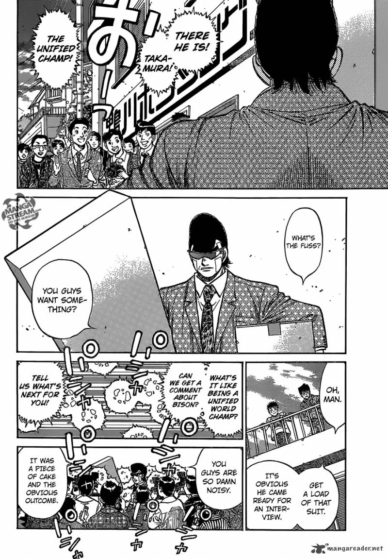 Hajime no Ippo Chapter 1122 page 4