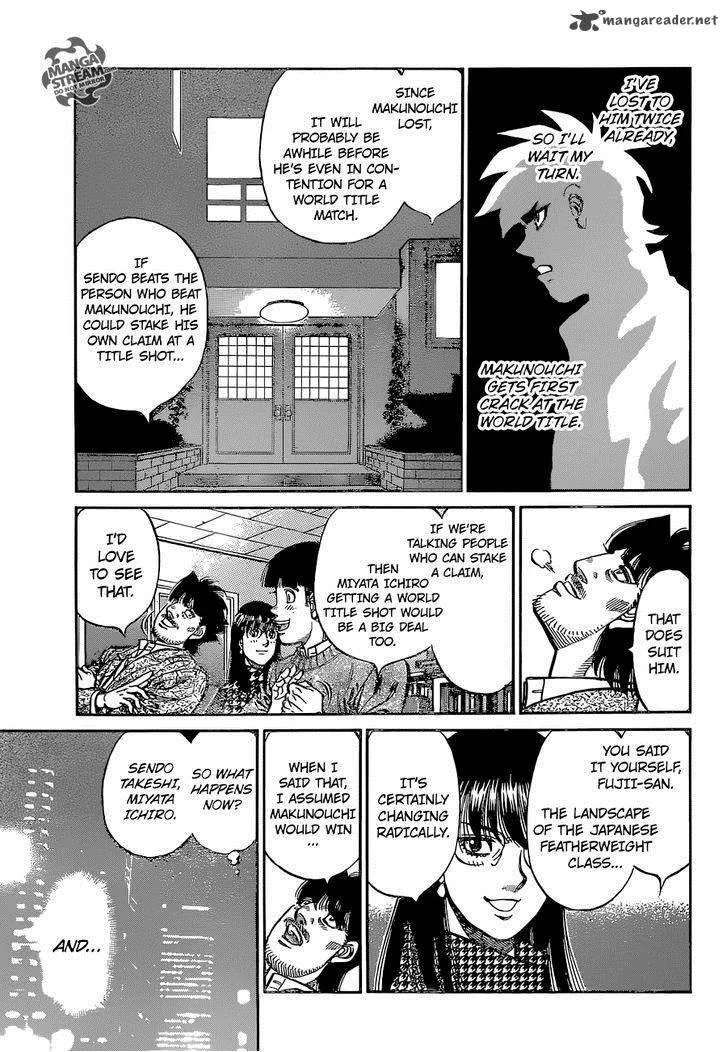 Hajime no Ippo Chapter 1123 page 5