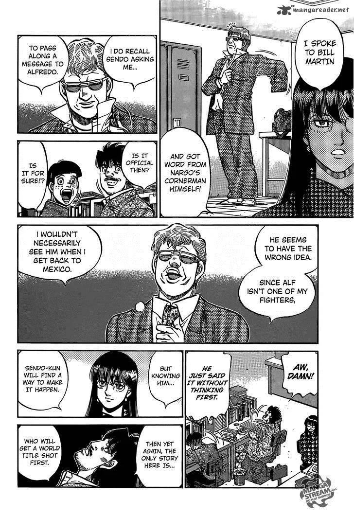 Hajime no Ippo Chapter 1123 page 4