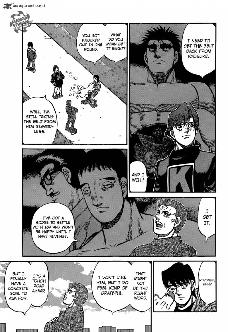Hajime no Ippo Chapter 1124 page 3