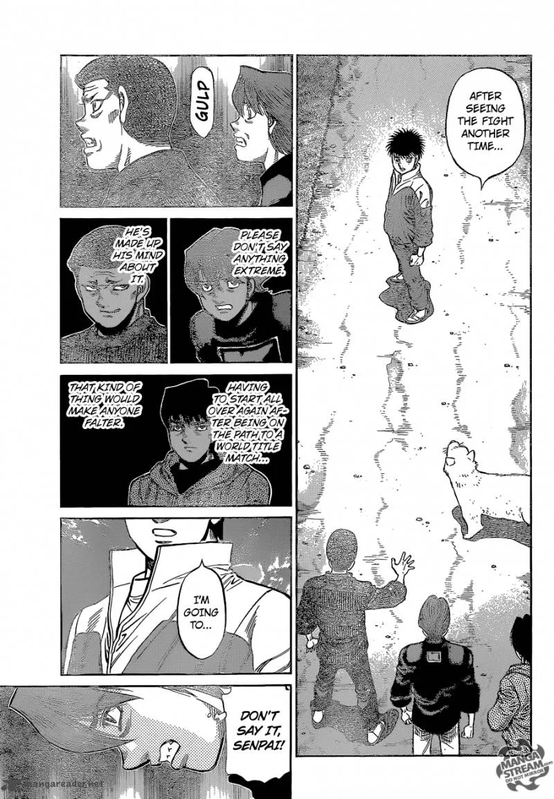 Hajime no Ippo Chapter 1124 page 7