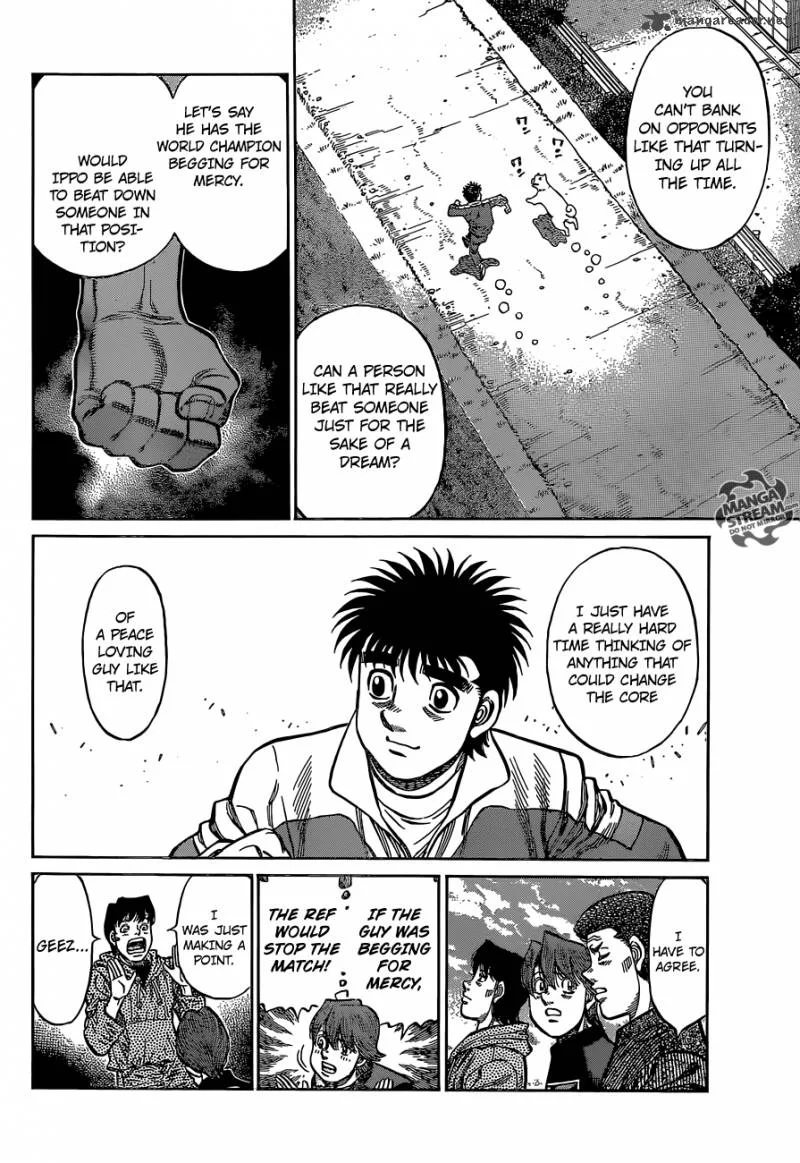 Hajime no Ippo Chapter 1124 page 14