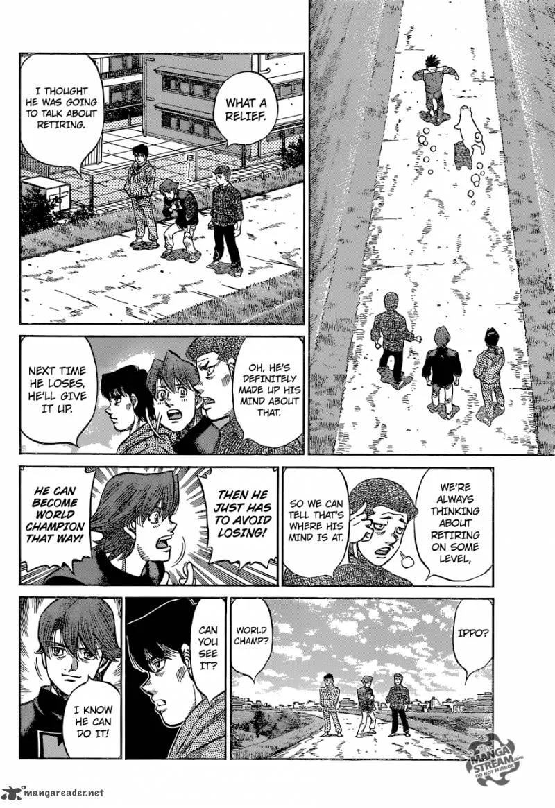 Hajime no Ippo Chapter 1124 page 10
