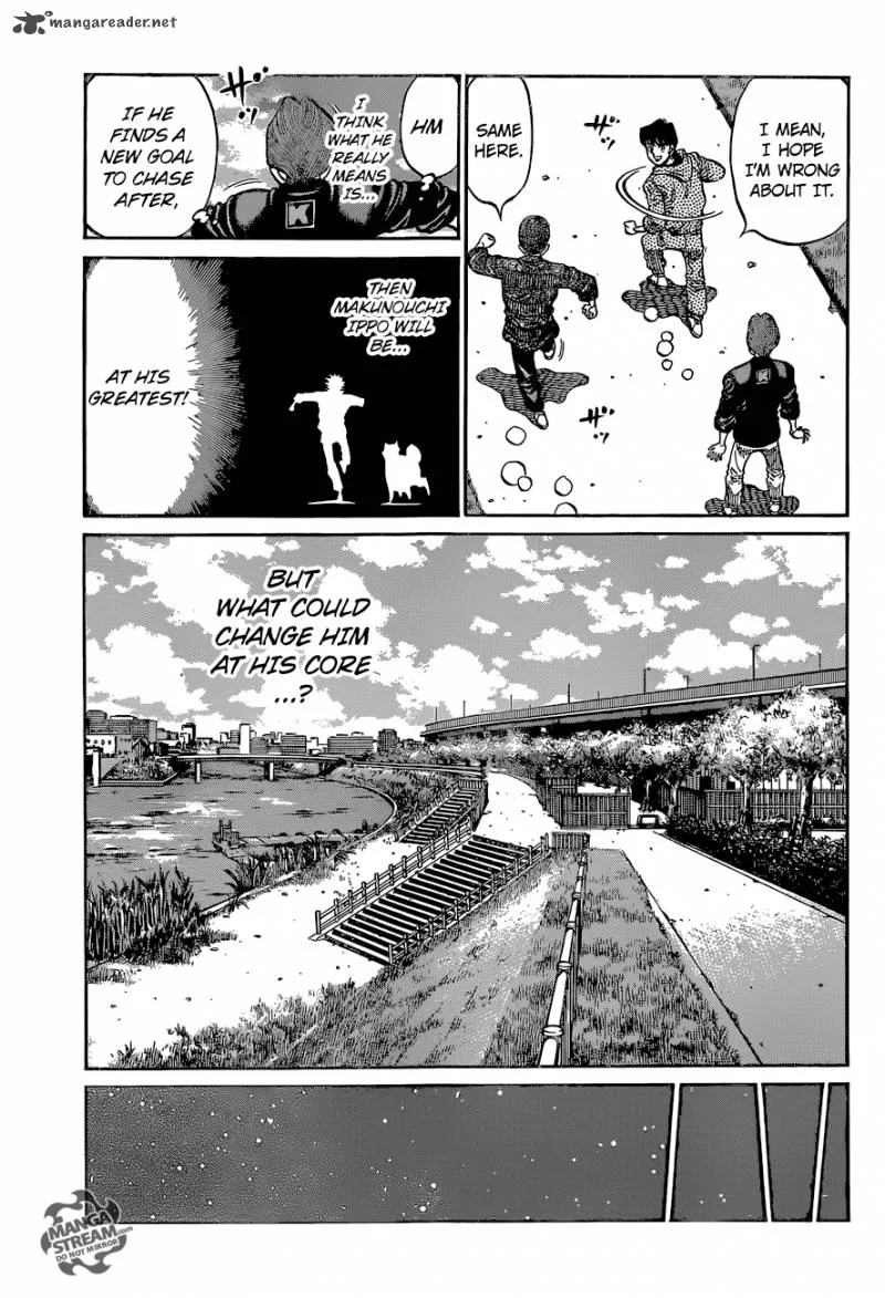 Hajime no Ippo Chapter 1124 page 15