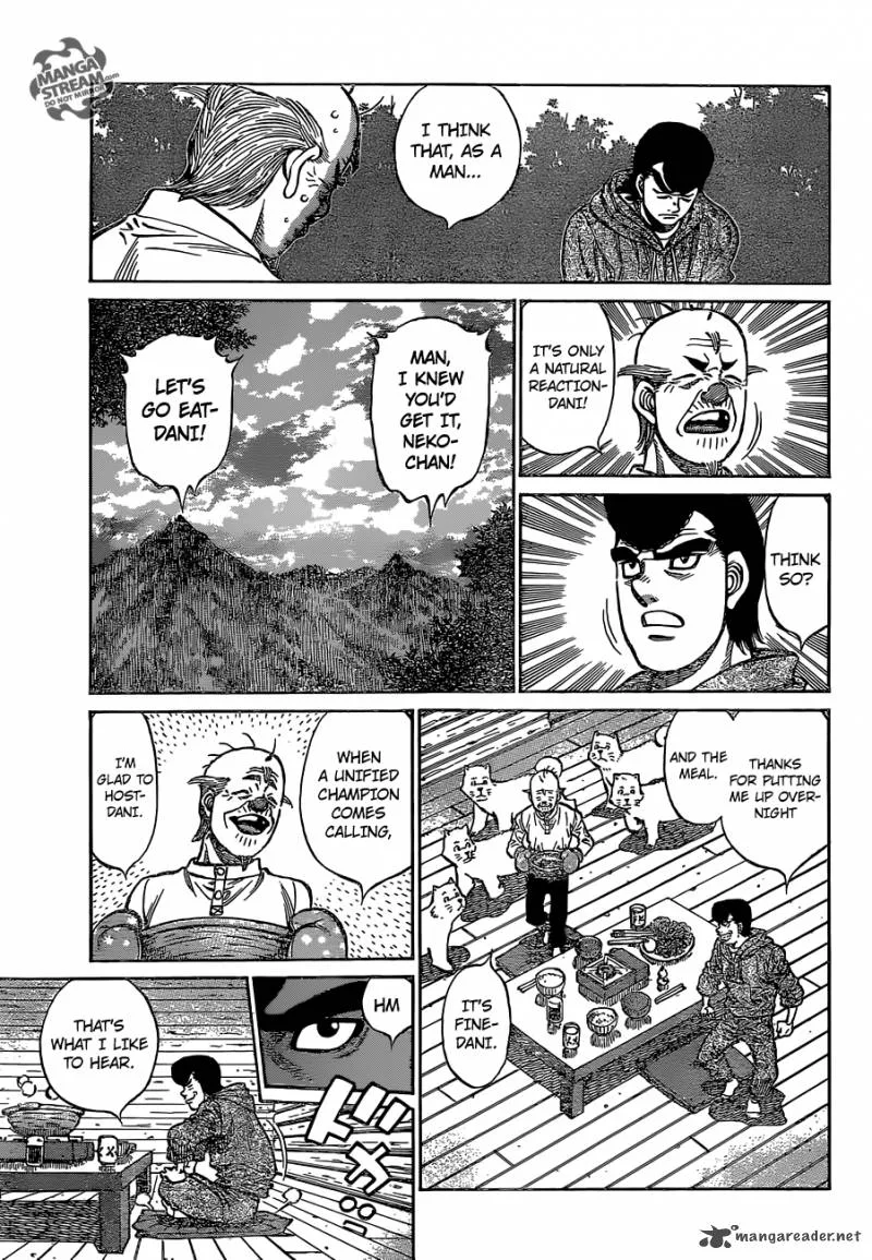 Hajime no Ippo Chapter 1126 page 3