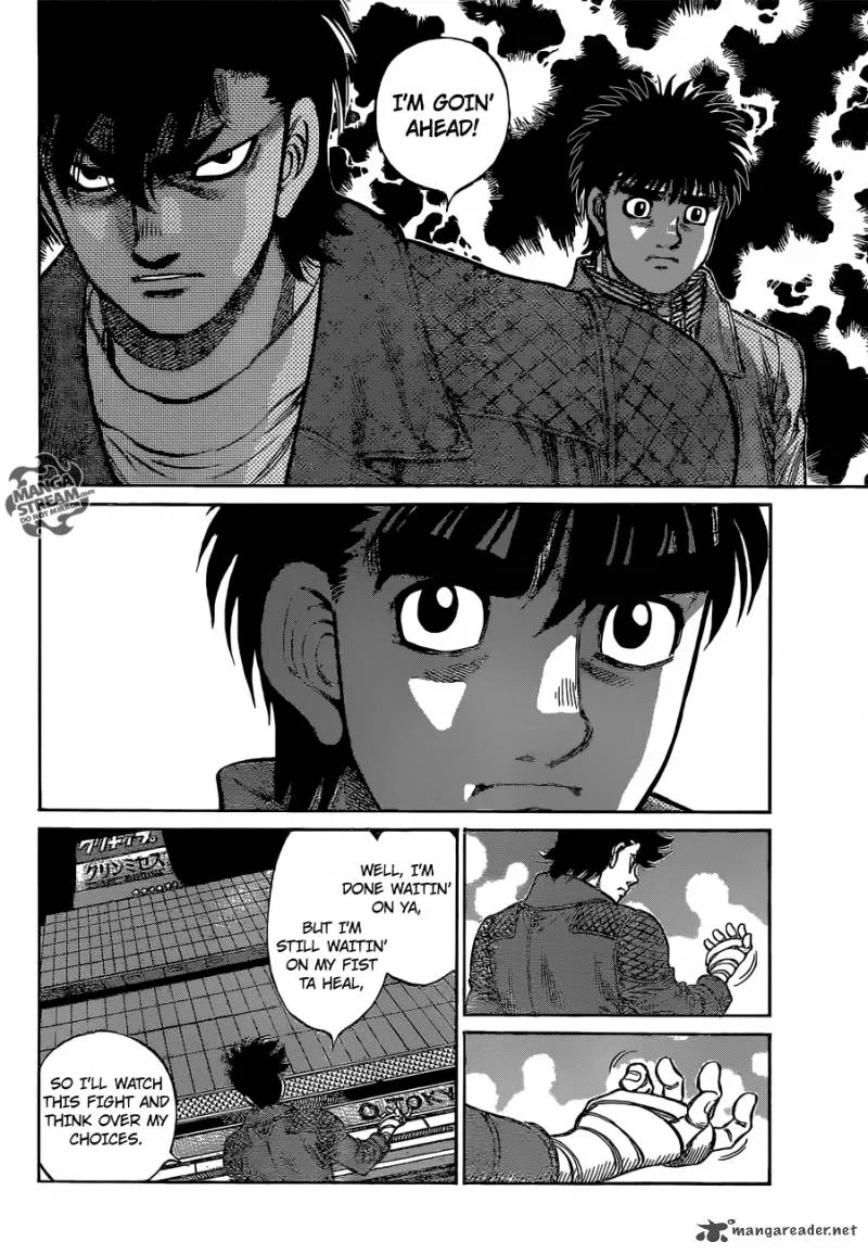 Hajime no Ippo Chapter 1126 page 16