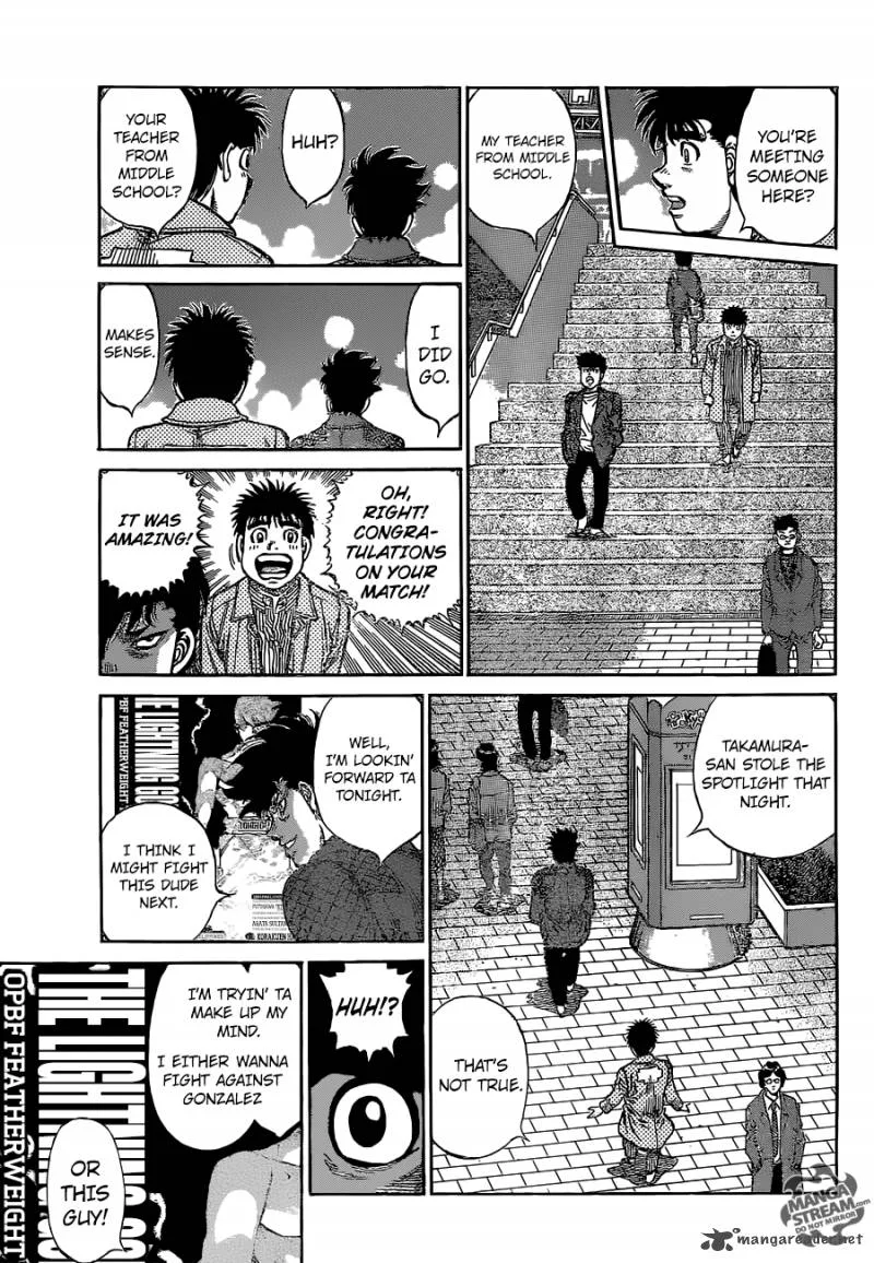 Hajime no Ippo Chapter 1126 page 13