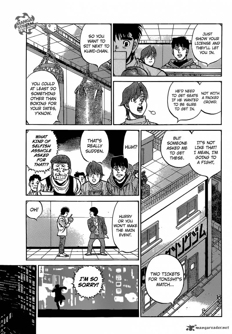Hajime no Ippo Chapter 1126 page 11