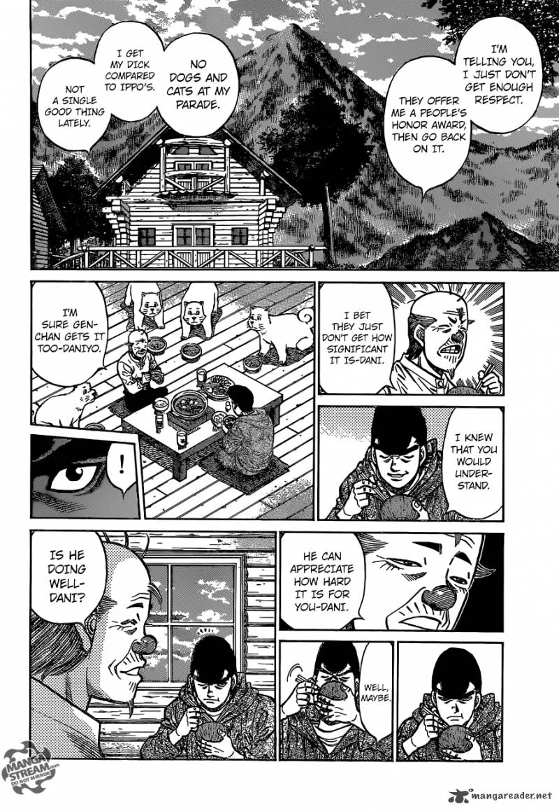 Hajime no Ippo Chapter 1126 page 4