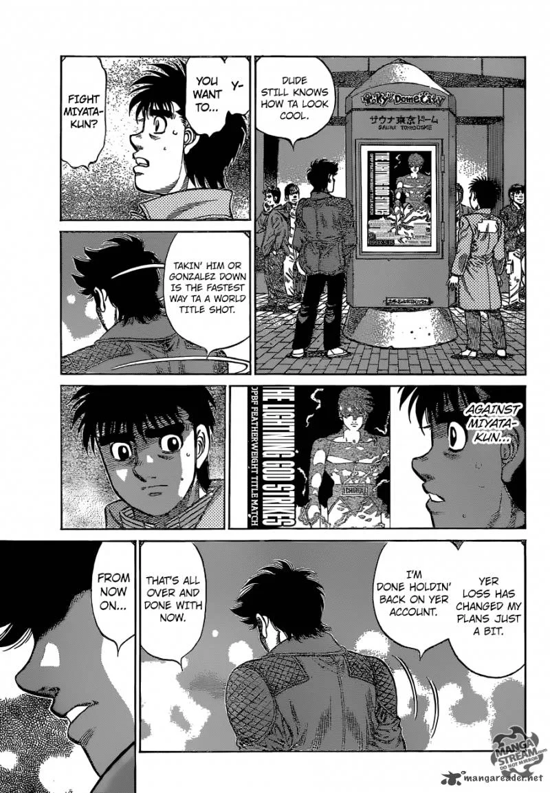 Hajime no Ippo Chapter 1126 page 15