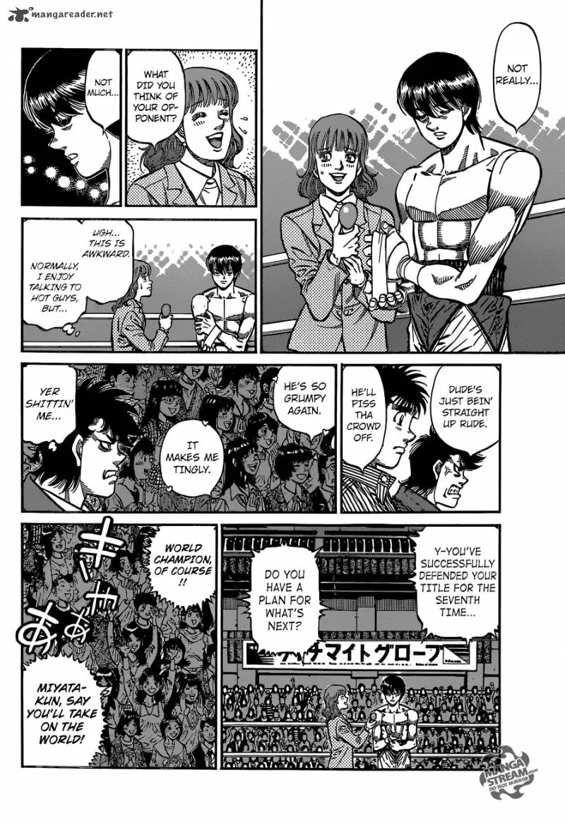 Hajime no Ippo Chapter 1127 page 5