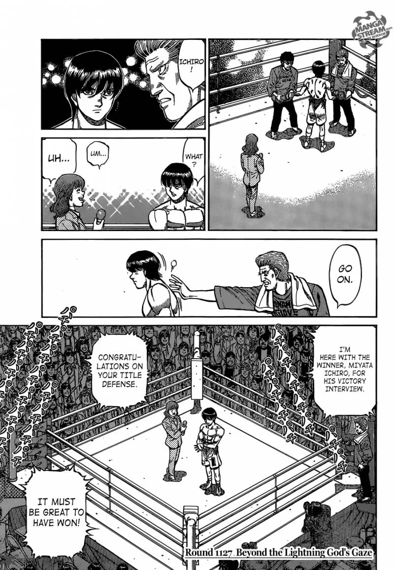 Hajime no Ippo Chapter 1127 page 4