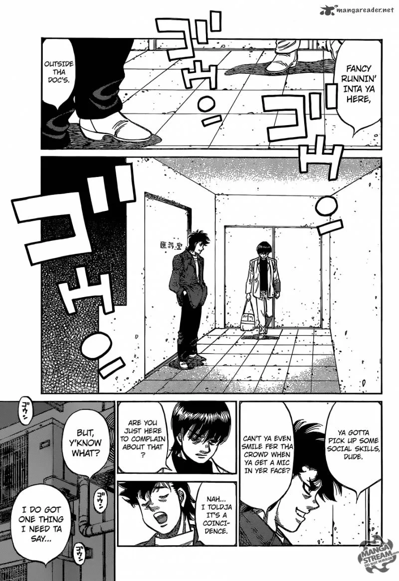 Hajime no Ippo Chapter 1128 page 3