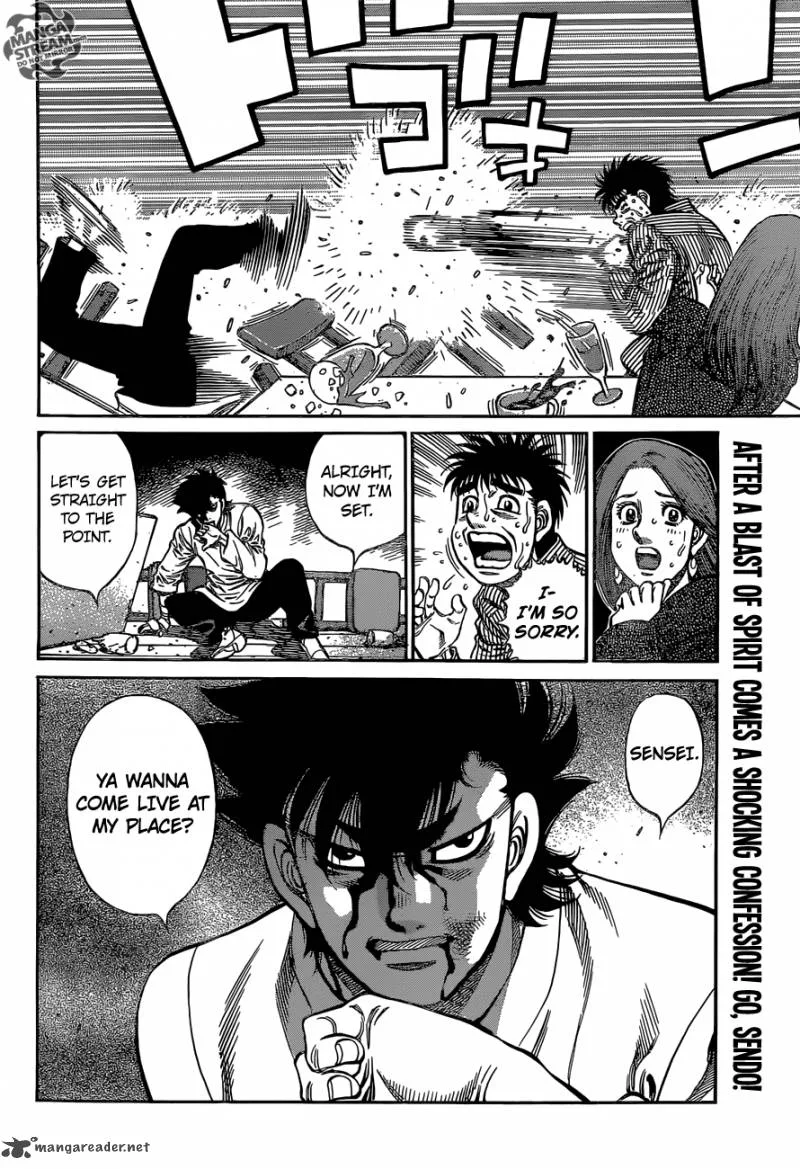 Hajime no Ippo Chapter 1128 page 18