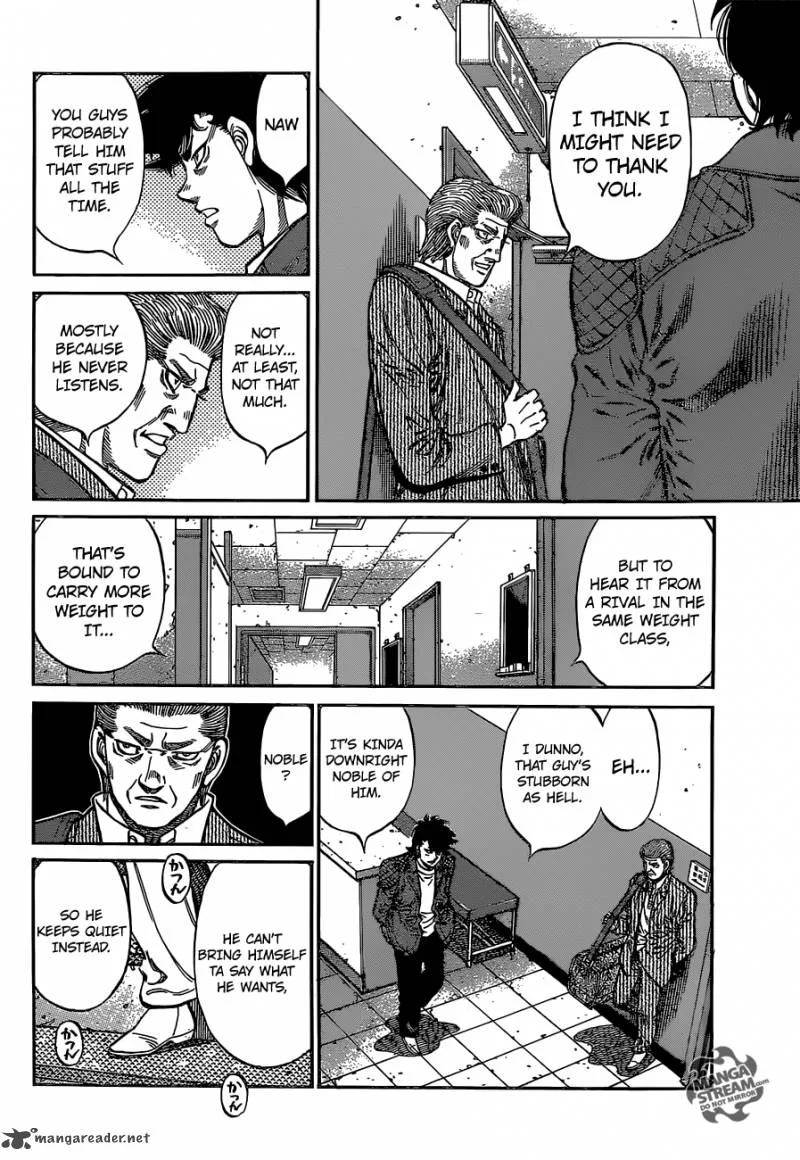 Hajime no Ippo Chapter 1128 page 8