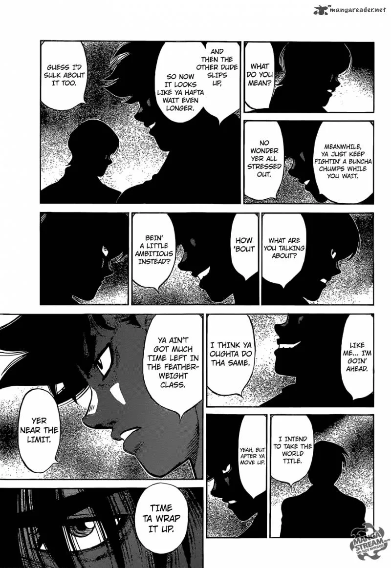 Hajime no Ippo Chapter 1128 page 5