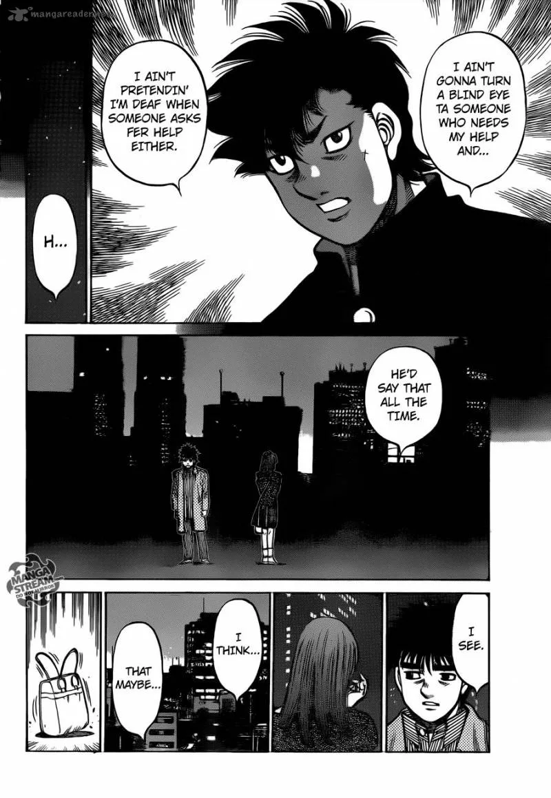 Hajime no Ippo Chapter 1129 page 16