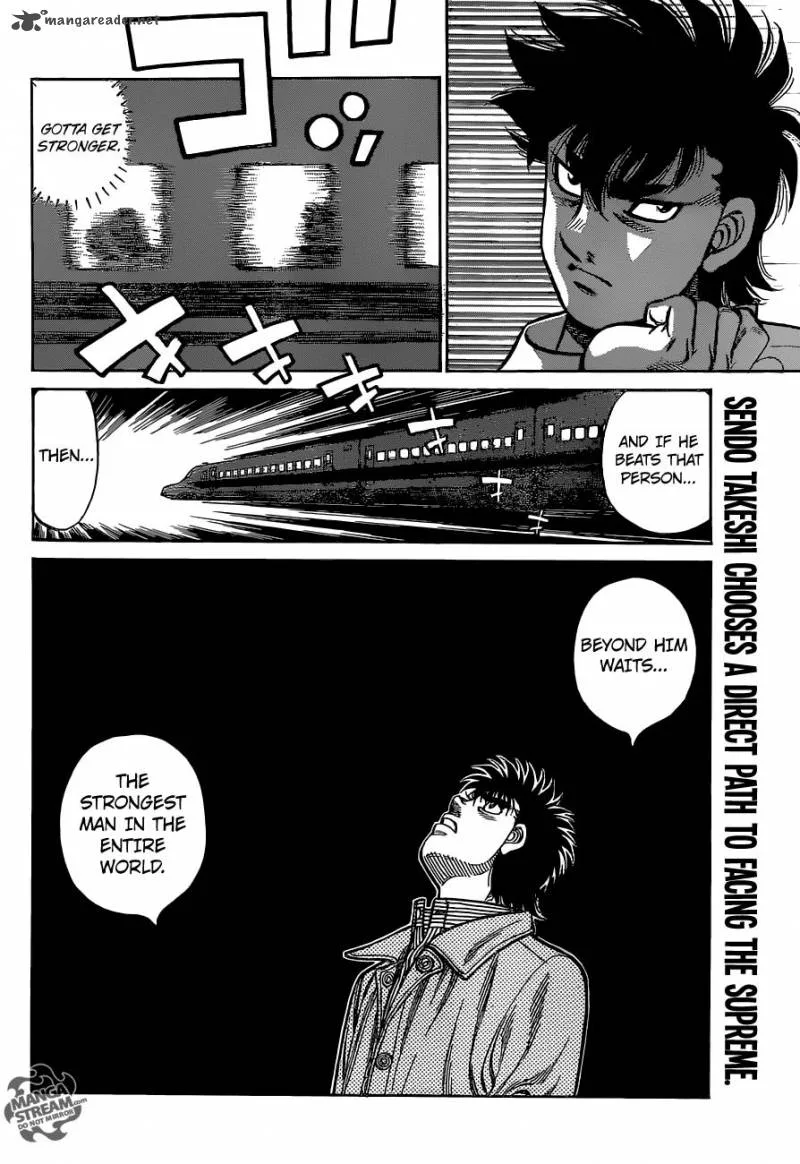 Hajime no Ippo Chapter 1129 page 18