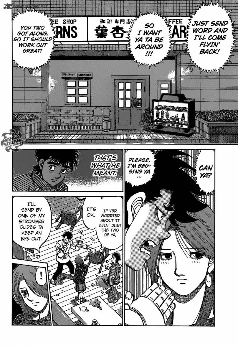 Hajime no Ippo Chapter 1129 page 8