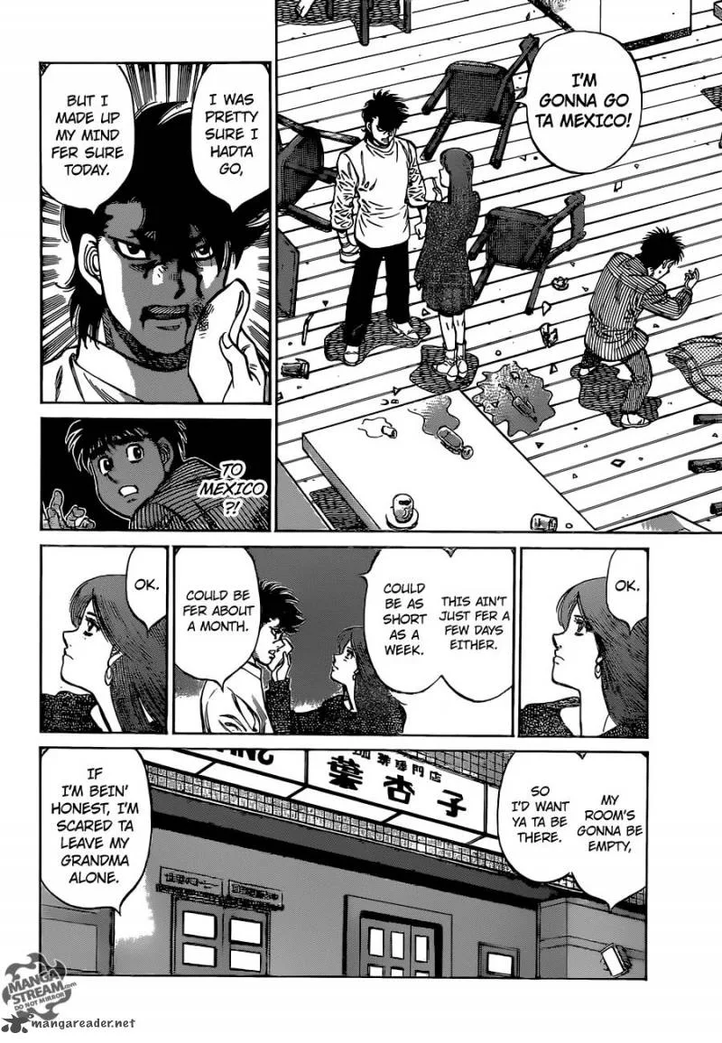 Hajime no Ippo Chapter 1129 page 6