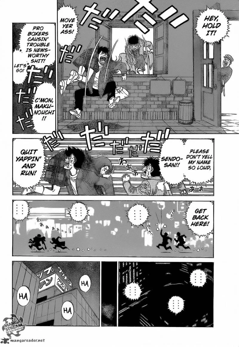 Hajime no Ippo Chapter 1129 page 10