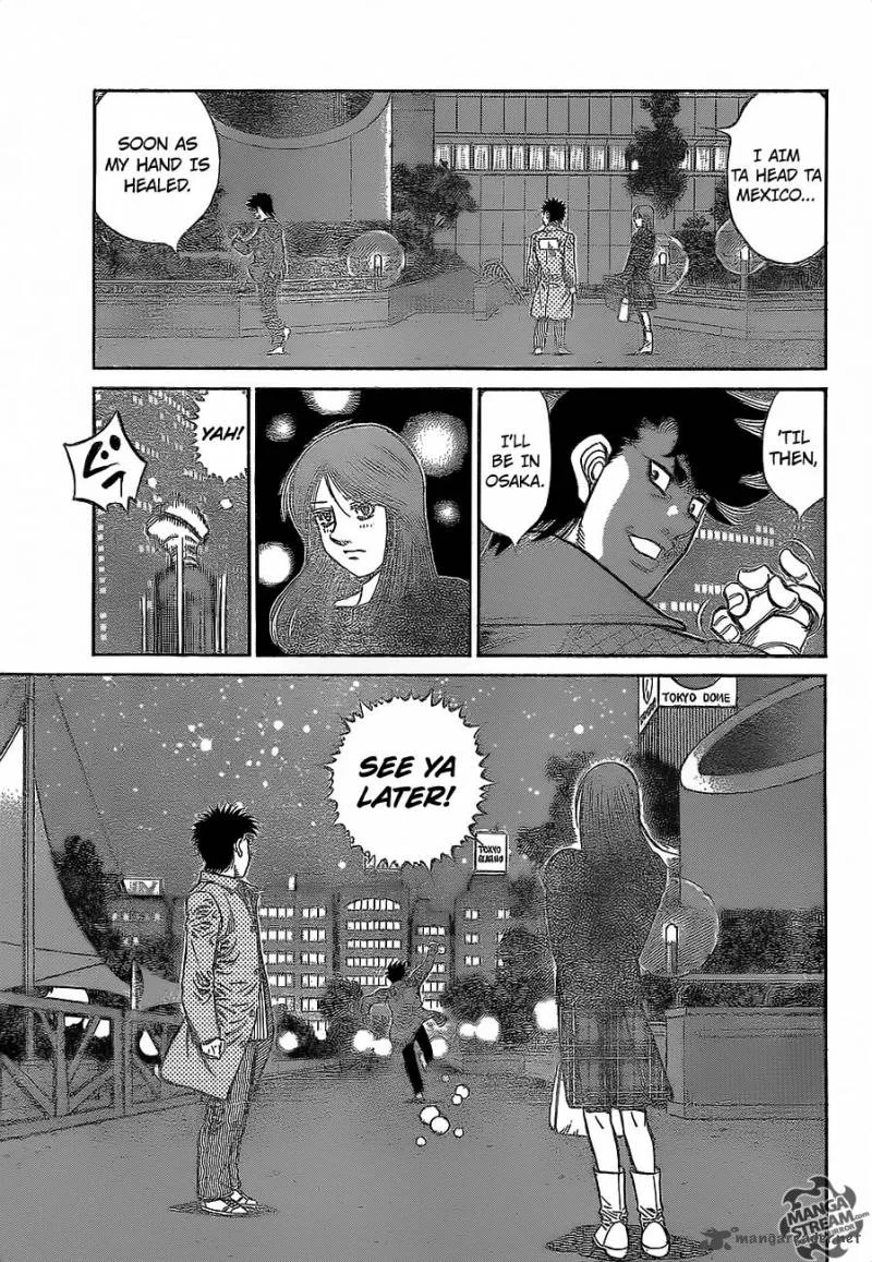Hajime no Ippo Chapter 1129 page 13