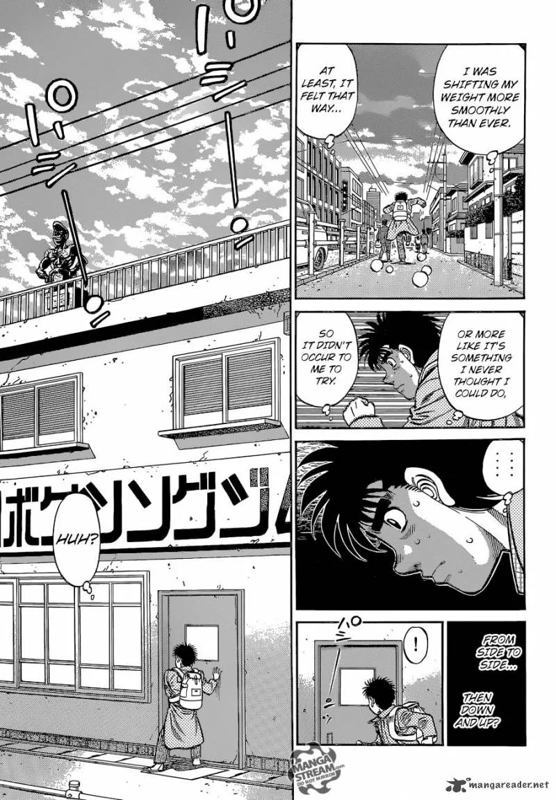 Hajime no Ippo Chapter 1130 page 8