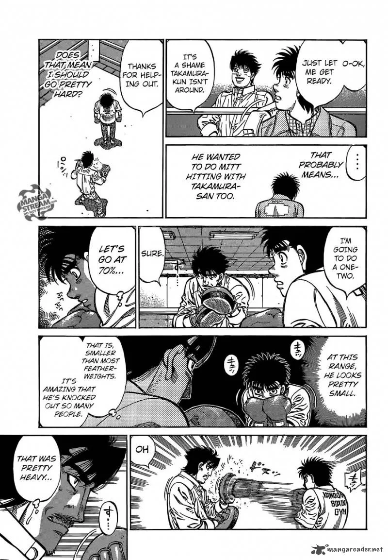 Hajime no Ippo Chapter 1130 page 12