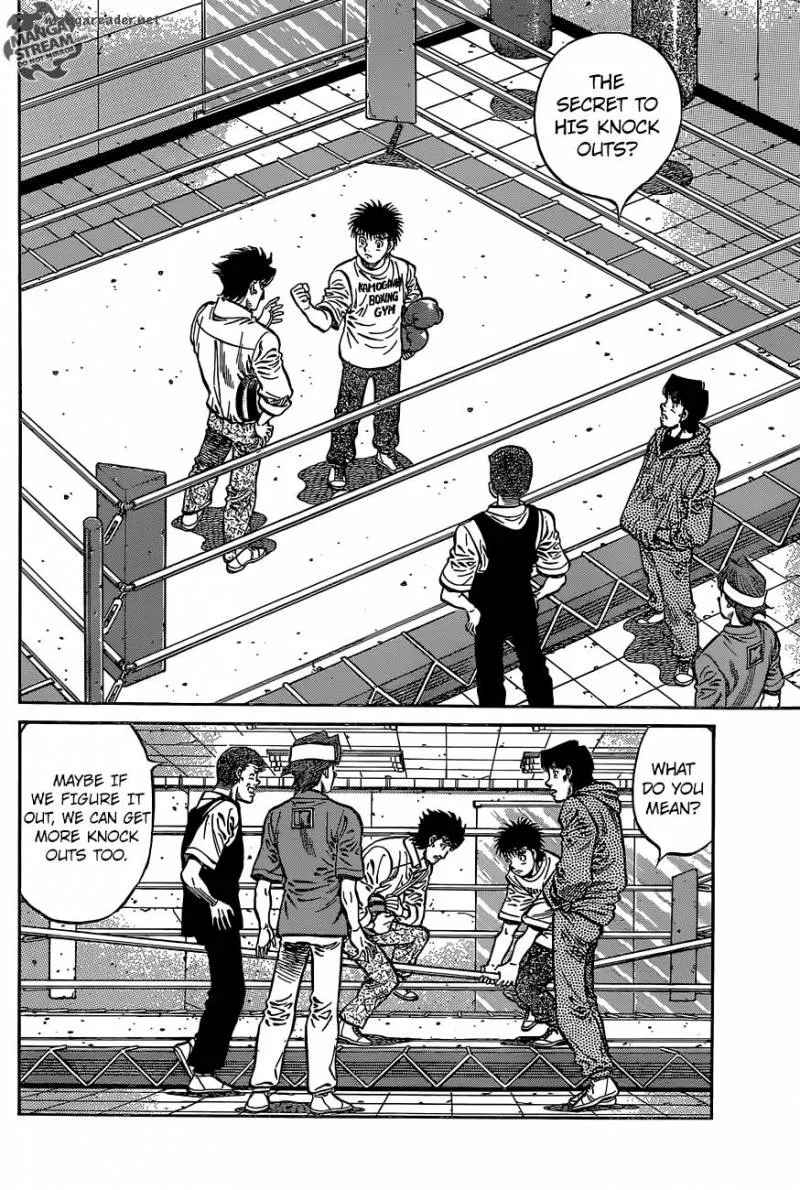 Hajime no Ippo Chapter 1131 page 2