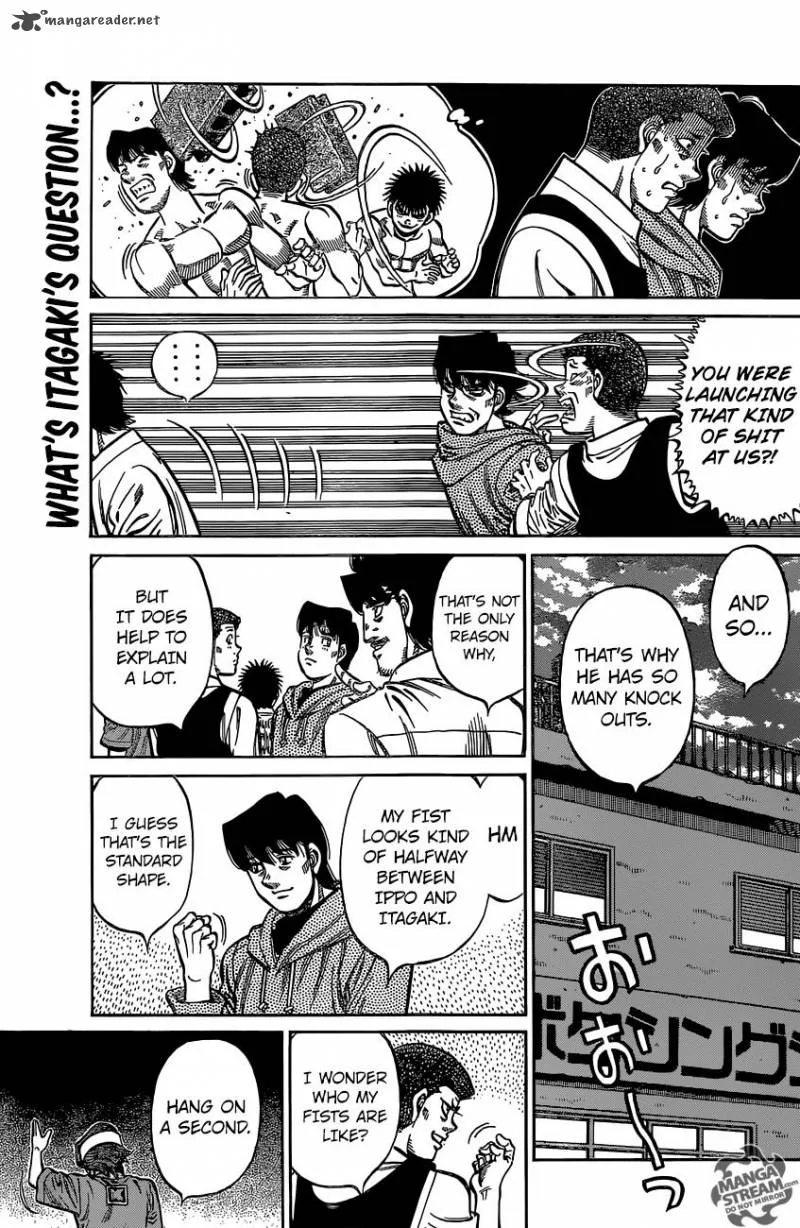 Hajime no Ippo Chapter 1131 page 13
