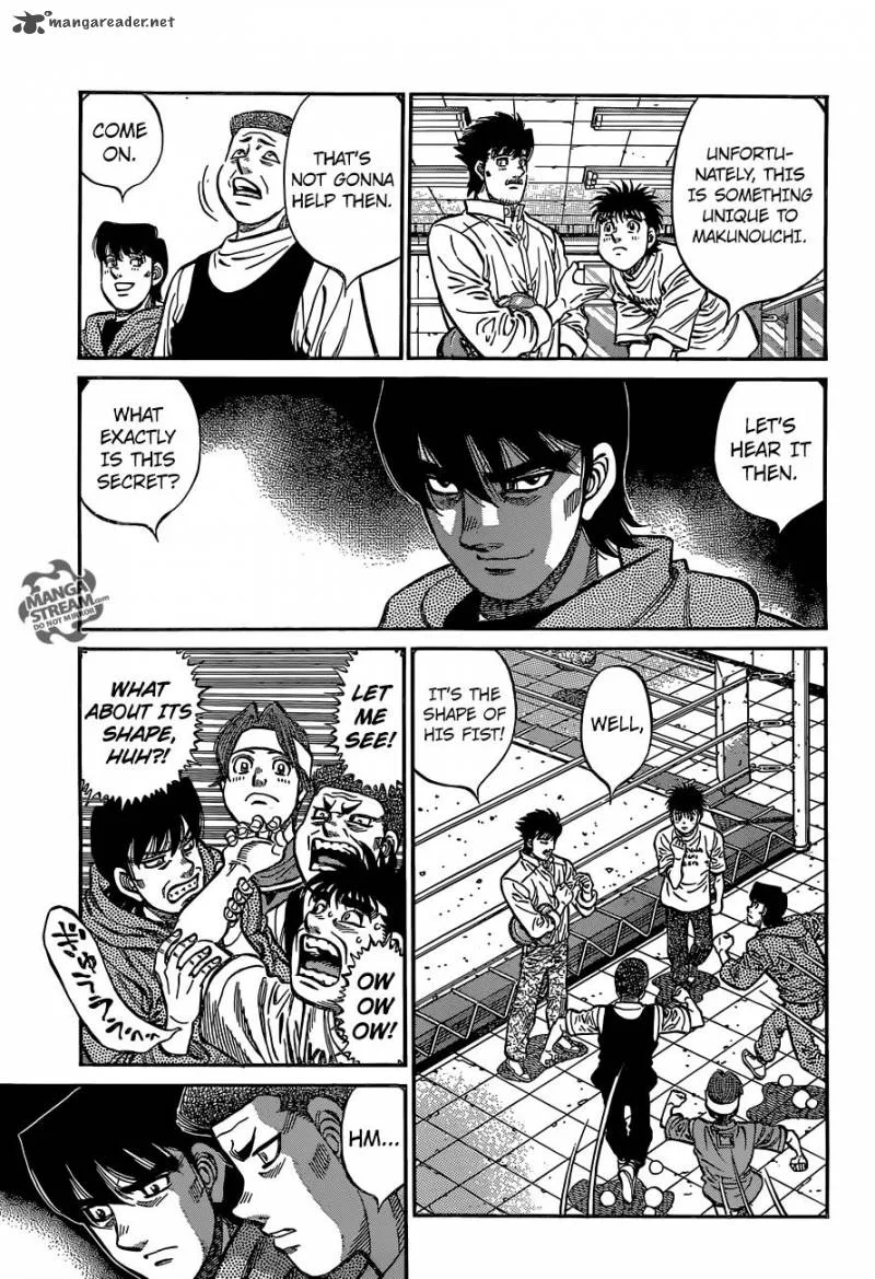 Hajime no Ippo Chapter 1131 page 3