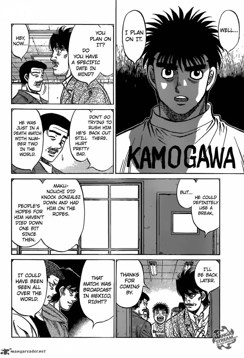 Hajime no Ippo Chapter 1133 page 8