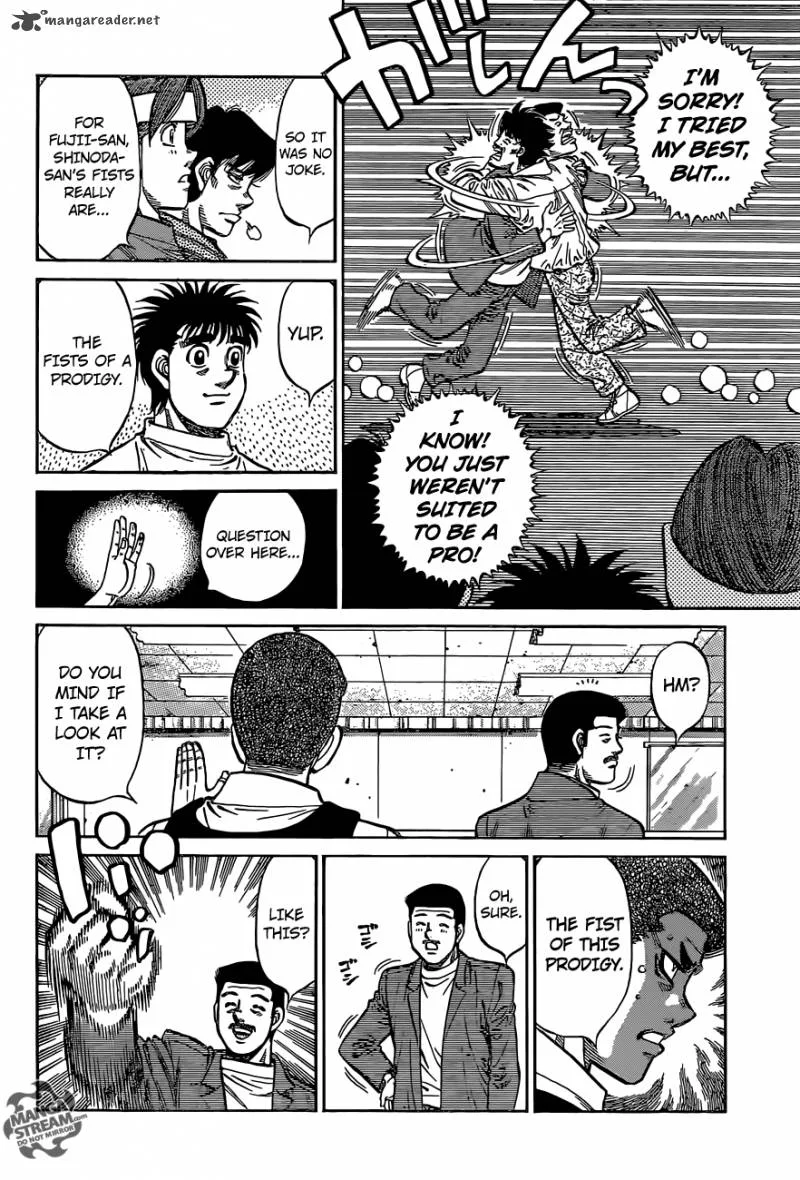 Hajime no Ippo Chapter 1133 page 6