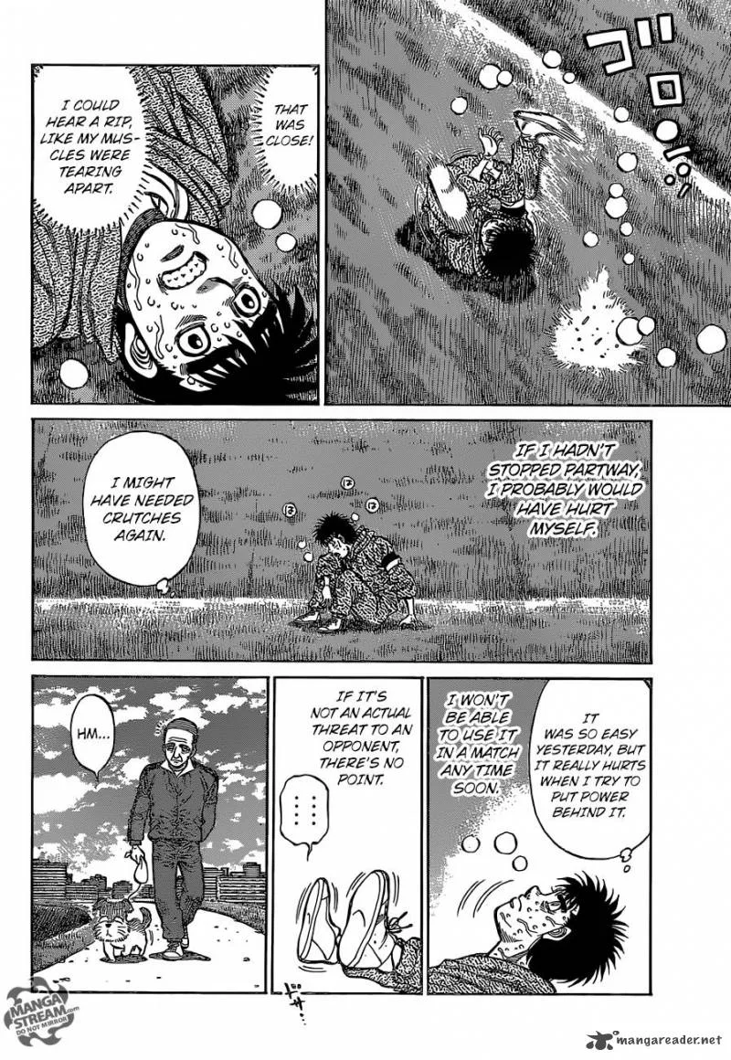 Hajime no Ippo Chapter 1134 page 6