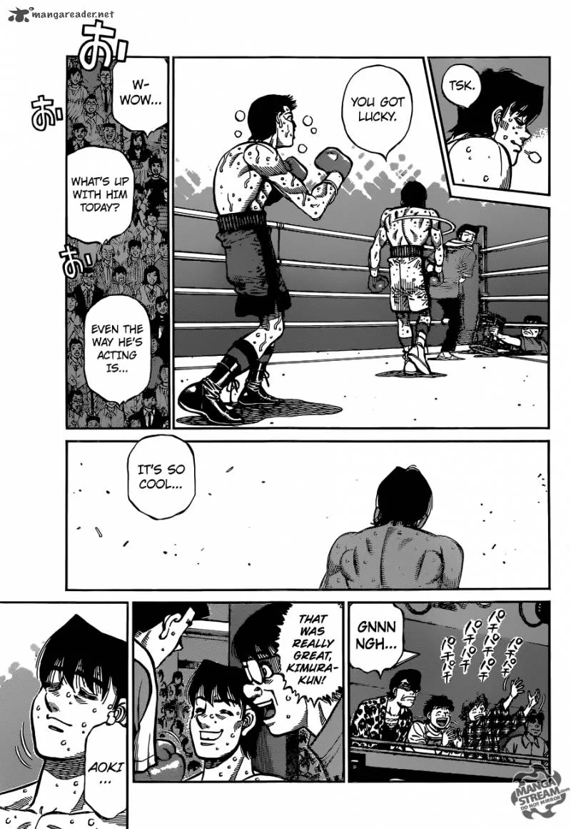 Hajime no Ippo Chapter 1137 page 3