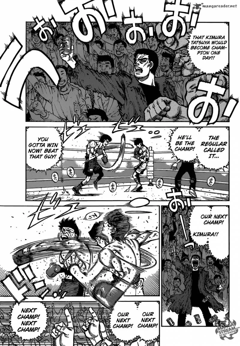 Hajime no Ippo Chapter 1137 page 7