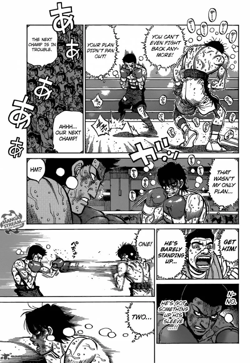 Hajime no Ippo Chapter 1137 page 11