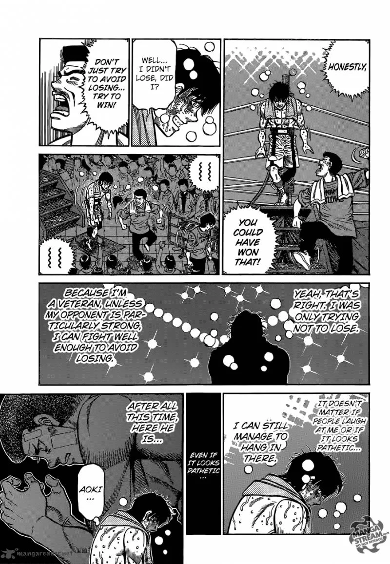 Hajime no Ippo Chapter 1137 page 17