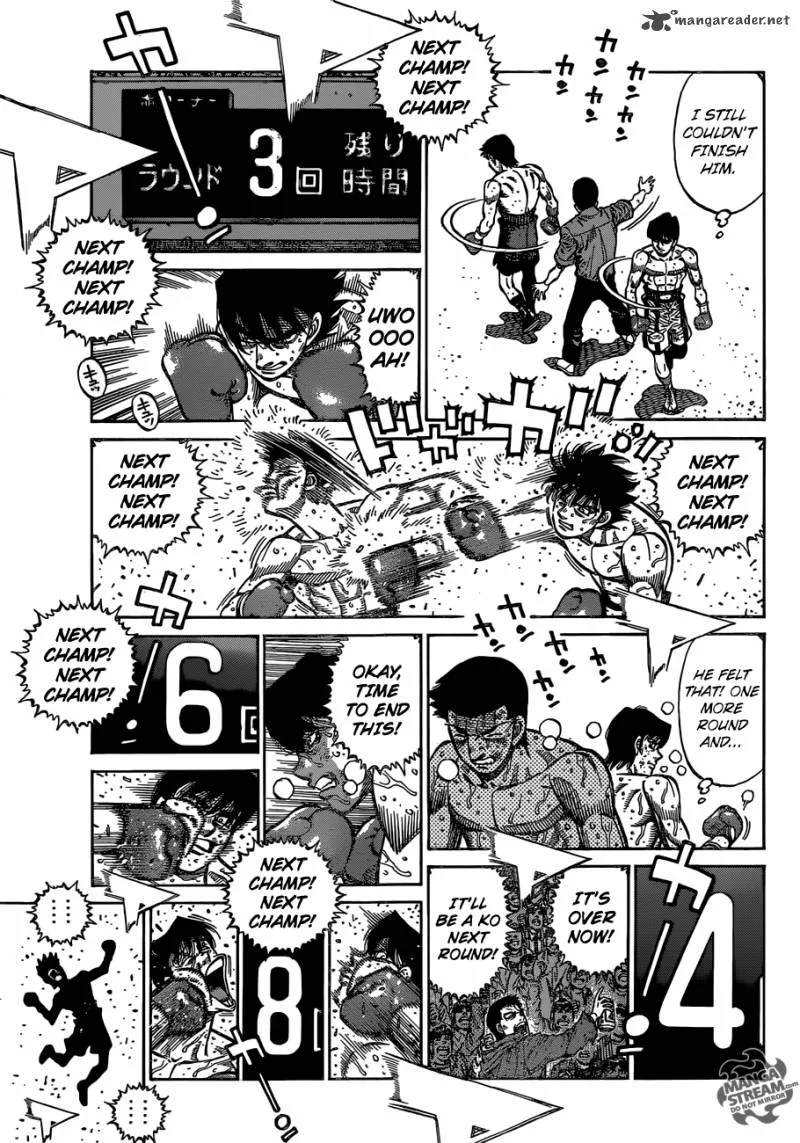 Hajime no Ippo Chapter 1137 page 9